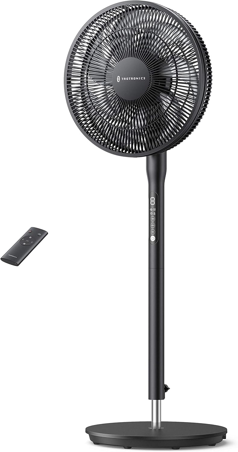 DCモーター 扇風機 TaoTronics TT-TF009 レビュー高性能静音 TAOTRONICS TT-TF009 扇風機 レビュー】DCモーター採用で優れた静音性